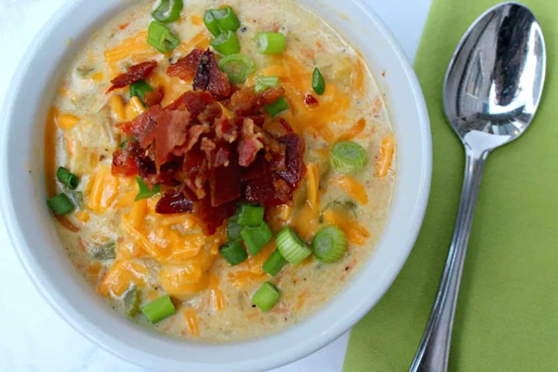 Loaded baked potato soup near me
